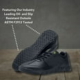 thumbnail image 4 of Shoes for Crews Liberty ECO, Women's Slip Resistant,Food Service Work Sneakers, Water Resistant, Black, 4 of 6