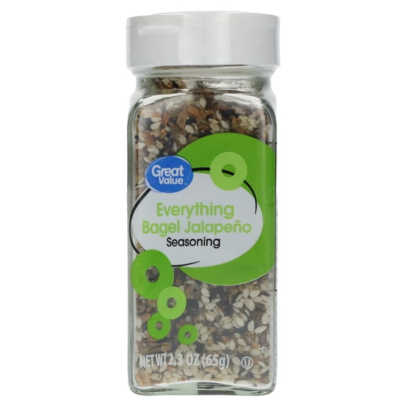 Great Value Everything Bagel Jalapeno Seasoning, 2.3 oz