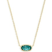 66 SMALL SHOP Elisa Pendant Necklace for Women, Fashion Jewelry, 14k Gold-Plated