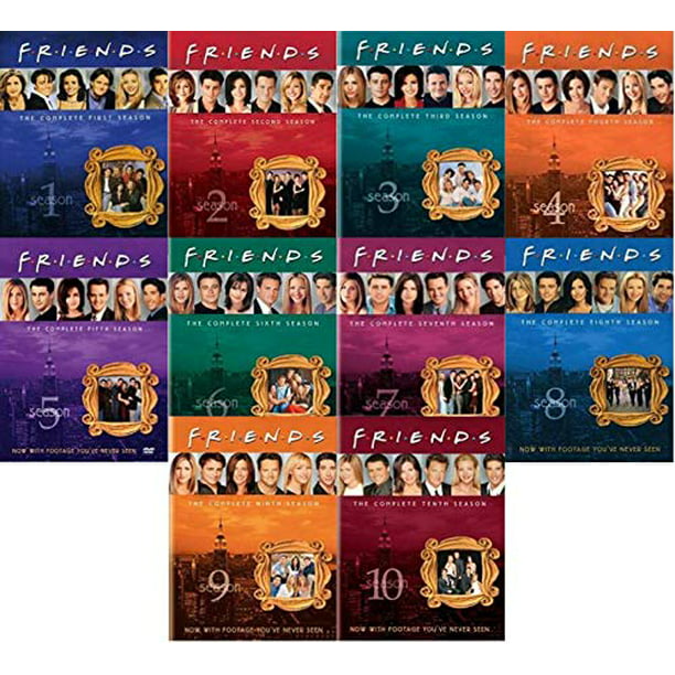 Friends: The Complete Series Collection - Seasons 1,2,3,4,5,6,7,8,9 & 10 DVD