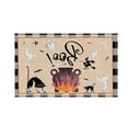 thumbnail image 1 of DFC Halloween Themed Linen Placemat For Dining Table Kitchen And Living Room Decorative Holiday Dinner Mat Heat, 1 of 6