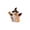 A17, variant on Mini Natural Wood Witch Broom Halloween Ornament, Tiny Tabletop Spooky Figurine, Seasonal Shelf Mantel Decor for Indoor Living Room, Party Counter And Tiered Tray Layout