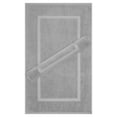 thumbnail image 2 of Cotton Paradise 100% Cotton Bath Mats for Bathroom Floor Set of 2 Pack, 20x34 Soft Absorbent Washable Quick Dry Tub Bathmat, Light Gray, 2 of 7