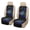 Mushroom Butterfly Galaxy, variant on COEQINE Quilted Car Front Seat Cover 2 Pack Non-Slip Decorative Bucket Seat Cover Heavy Duty Dog Car Seat Protector Universal Fit Auto Accessories, Mushroom Butterfly Galaxy
