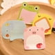 thumbnail image 2 of Bloc de notas con dibujos animados para la escuela, la oficina y regalos para niños, perfecto para rellenar bolsas de fiesta, adorables notas adhesivas de animales, paquete de 21, 2 of 5