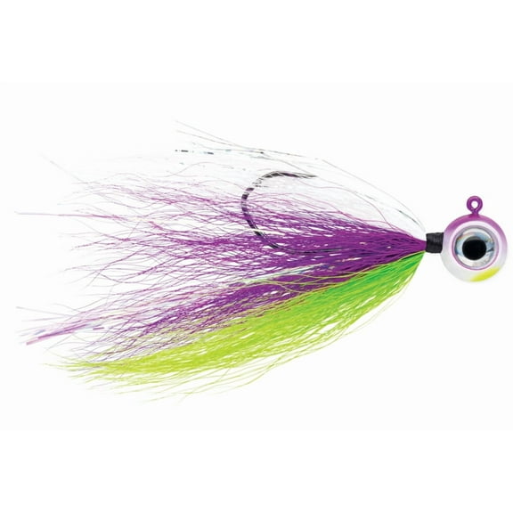 VMC 1/8 oz Moontail Jig Purple Albino Fishing Lure