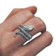 thumbnail image 3 of GOOHOCHY 1 pieza elegante anillo ajustable en forma de serpiente anillo de cobra retro personalidad decoración de dedo anillo de fiesta para hombres y niños (n. ° 8), 3 of 7