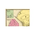 thumbnail image 3 of Historic City Map - Peekskill New York - Beers 1868 - 32 x 23 - Vintage Wall Art, 3 of 5