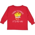 thumbnail image 3 of Inktastic Thank Goodness Its Fry-day- french fries Boys or Girls Long Sleeve Toddler T-Shirt, 3 of 5