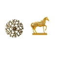 thumbnail image 1 of Escultura para colgar en la pared,Decoración de pared de metal para sala de estar,dormitorio y exterior.,Escultura colgante Arte de pared Disco decorativo,Estatuas de caballos,Estatuas de, 1 of 8
