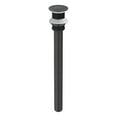 thumbnail image 2 of Bathroom Sink Pop Up Drain Stopper with 12" tailpiece, without Overflow, 2 of 5