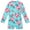Sky Blue, variant on Kids Swimsuits For Girls Long Sleeve Printing Beach Swimwear Kids Bathing Suits Girls,Size 6 Years-7 Years