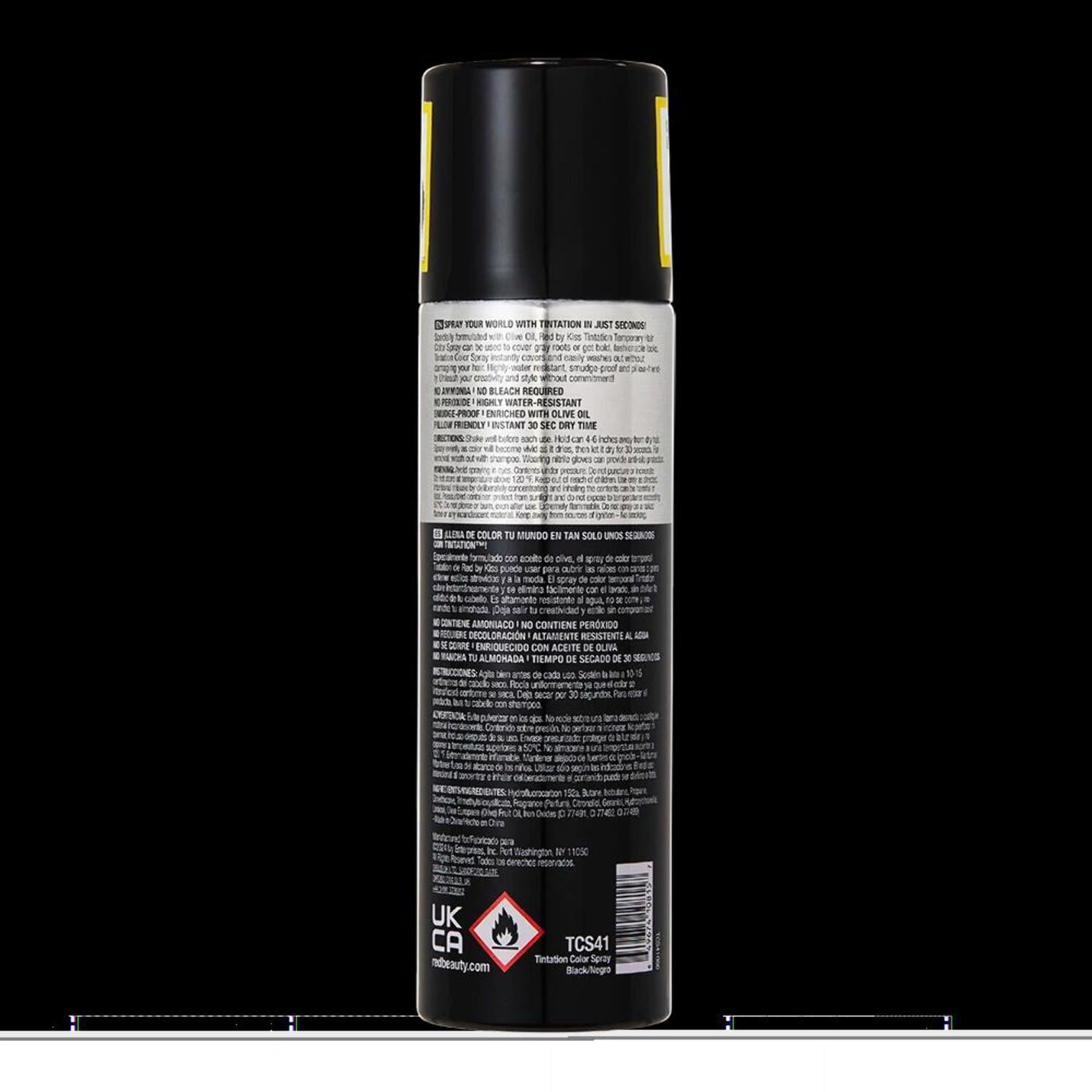 Tintation Temporary Hair Color Root Touch Up Color Spray X- Large (11.5oz) 4X Larger Than Regular Size
