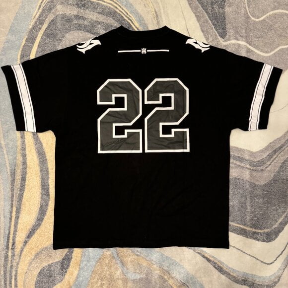 Amiri 22 Jersey Black Tee Mens Size Large - Walmart.ca