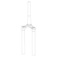 thumbnail image 1 of RockShox, CSU pour Reba 29 150 DFBLK, 11.4018.008.539, 1 of 1