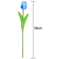 thumbnail image 4 of CSChome Artificial Tulip Decoration Artificial Tulip Decoration Realistic Reusable Home Wedding Party Faux Flower Floral Spring Decoration 10Pcs Artificial Tulip Branch with Stem, 4 of 6