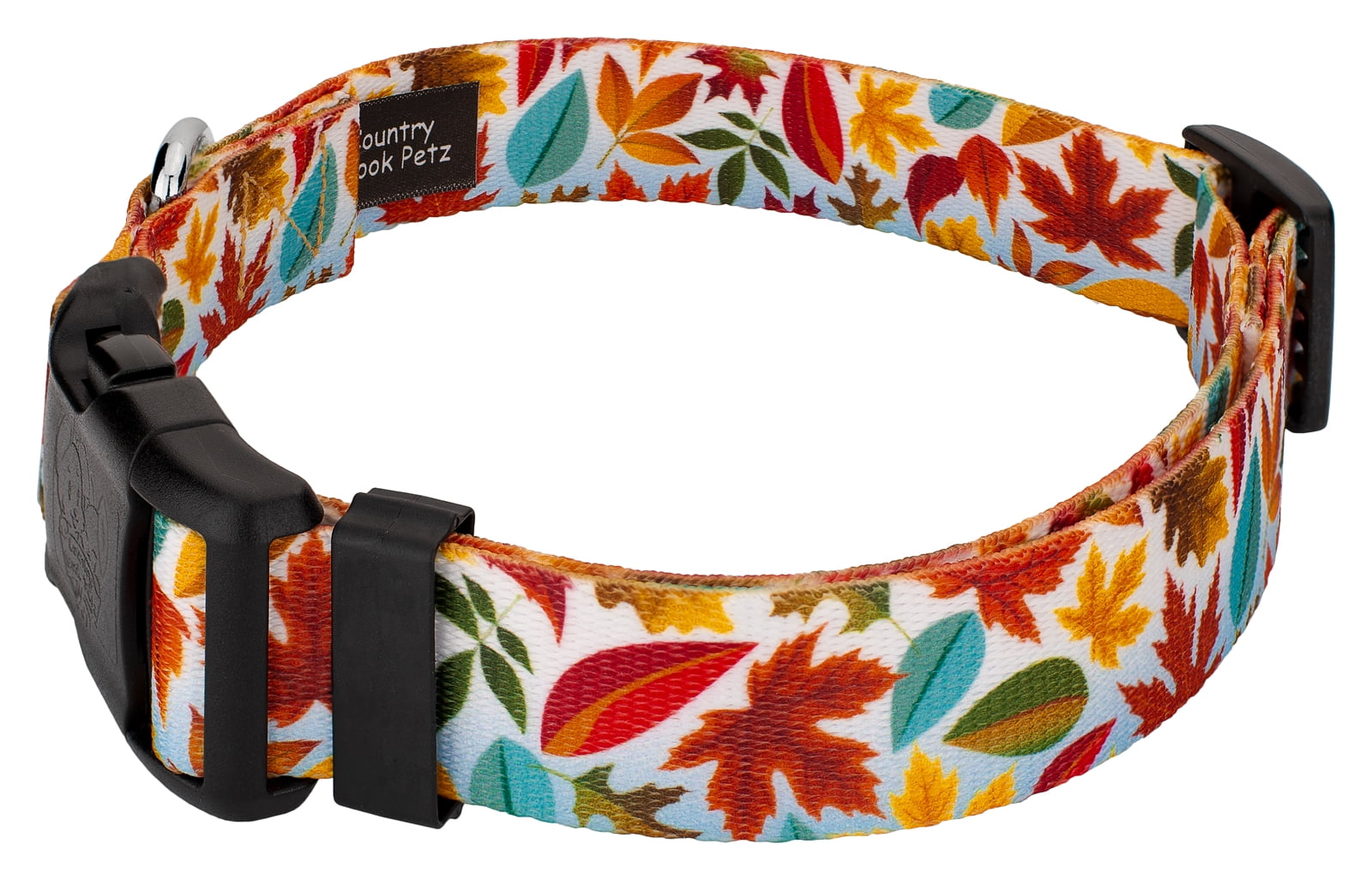 Country Brook Petz® Brisk Autumn Everyday Dog Collar and Leash, Small