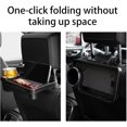 thumbnail image 5 of Car Food Tray Car Seat Back Dining Tray with Cup Holder Foldable Durable ABS Construction for Car Meals and Drinks More Convenient, 5 of 5
