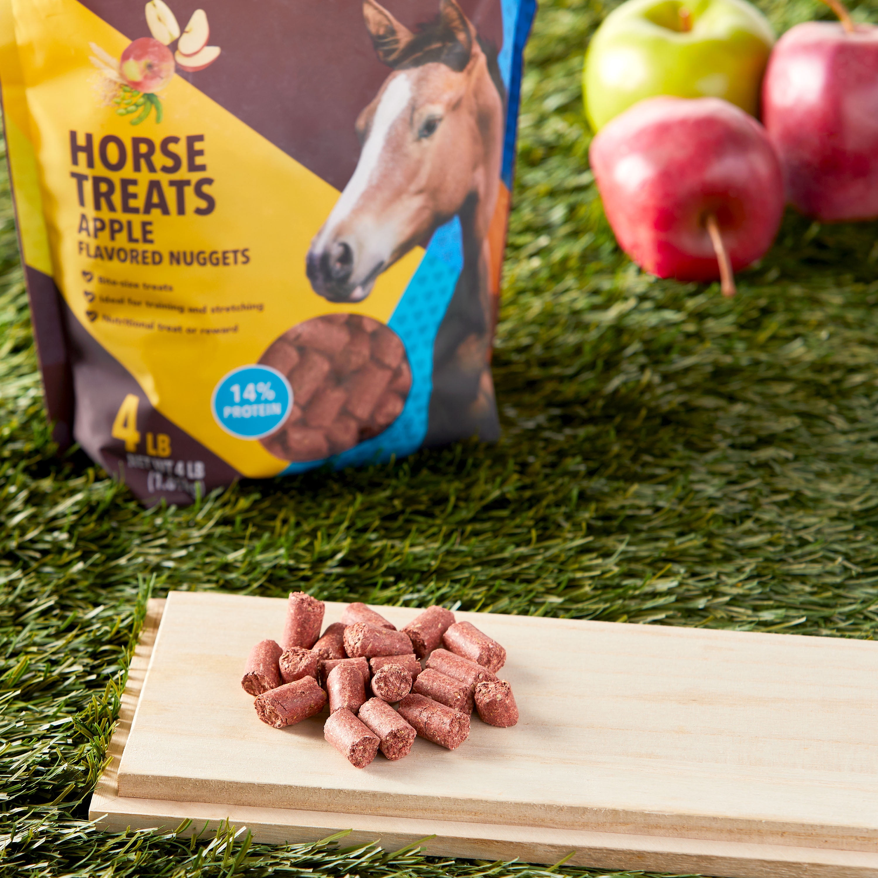 Vibrant Life Apple Flavored Horse Treat Nuggets, 4 lb