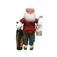 thumbnail image 2 of Karen Didion Originals Golf Santa with Basket Figurine, 17 Inches, 2 of 2