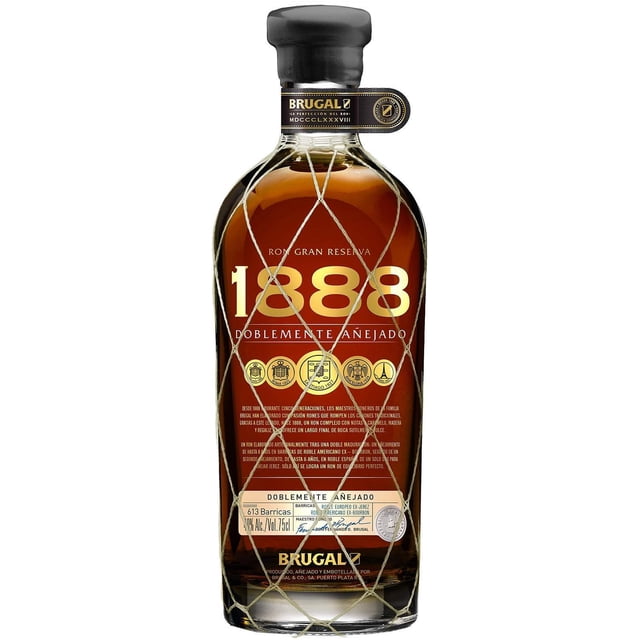 Paquete de 3 Ron Brugal 1888 Gran Reserva 700 ml Paquete de 3