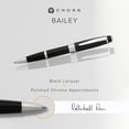 thumbnail image 2 of Cross Bailey™ Black Lacquer Rollerball Pen, 2 of 8