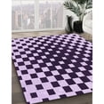 thumbnail image 3 of Ahgly Company Tapis d'Intérieur Lavables en Machine Rectangle Transitionnel Rose Fleur, 5' x 8', 3 of 7