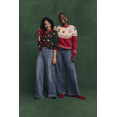 thumbnail image 6 of No Boundaries High Rise Baggy Wide Leg Jeans, 32" Inseam, Women's and Women's Plus Sizes XXS-4X, 6 of 6