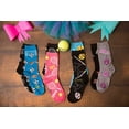 thumbnail image 2 of Foozys Women’s Crew Socks | Spin Fun Sports Novelty Socks | 2 Pair, 2 of 6