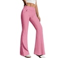 thumbnail image 4 of Wide Leg Yoga Pants For Women Casual Sweatpants Beach Pants For Women Hiking Pants Women Lightweight Wide Leg Pants Woman Wide Leg Stretch Pants Lightweight Pants For Summer Women, 4 of 6