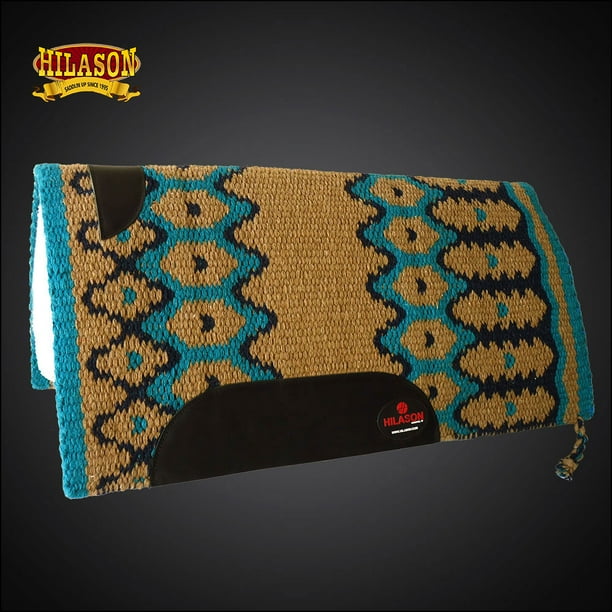 Horse Western Saddle Blanket Gel Pad Made In Usa Wool New Zealand