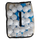 thumbnail image 4 of Bolsa con 100 pelotas de colores mixtos de niño | Pelotas aptas para bebés | Pelotas Libres de Plomo ALABIO TOYS bolsa de pelotas para niño/ azul, gris, blanco y transparente/ estimulacion temprana, 4 of 5