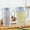White, variant on 3L Plastic Water Pitcher with Lid & Handle - Large Clear Measuring Jug for Iced Tea, Juices, Lemonade - Perfect for Home & Outdoor Parties (9.84x8.27in) Gray