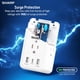 thumbnail image 4 of Protector contra sobretensiones Power Strip Sharp USB con 6 enchufes y 3 USB, 4 of 7