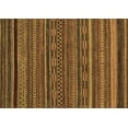 thumbnail image 1 of Ahgly Company Indoor Rectangle Oriental Brown Modern Area Rugs, 4' x 6', 1 of 4