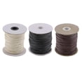 thumbnail image 1 of 3 piezas encerado de de para manualidades, de material cuero, encuadernación, envoltura, encordado, anudado, cordones, BLESIY Cordón de algodón encerado 2 mm, 1 of 8