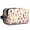 Fireman and Exit Beige Pattern, variant on Fireman and Flame White Pattern Travel Toiletry Bag, Travel Wash Pouch with Double Zippers & Multi Pockets, Dry Wet Separation Gifts for Birthday Christmas Thanksgiving