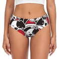 thumbnail image 1 of Balery Cute Dog Ropa Interior de Algodón para Mujer con Dibujo – Braguitas Cómodas y Elásticas, Estilo Clásico-4X-Large, 1 of 6