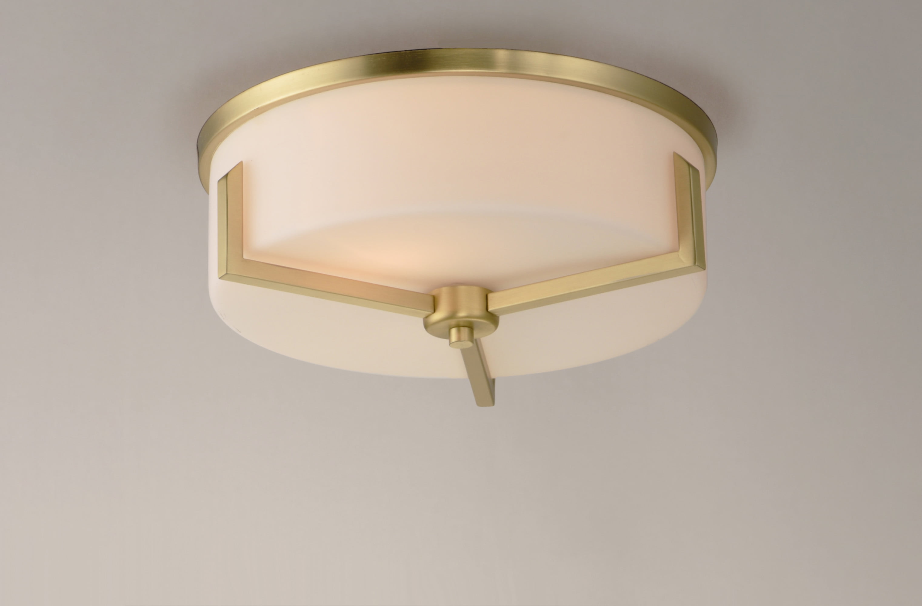 21280SWSN-Maxim Lighting-Dart-Three Light Flush Mount-14 Inches wide by 5.5 inches high-Satin Nickel Finish