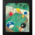 thumbnail image 2 of Unknown 12x14 Black Modern Framed Museum Art Print Titled - Billiards II, 2 of 5