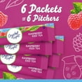 thumbnail image 4 of Crystal Light Sugar-Free Raspberry Iced Tea Naturally Flavored Powdered Drink Mix 6 Count Pitcher Packets - Pack of 2, 4 of 5