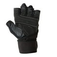 thumbnail image 5 of Dallas Wrist Wrap Gloves - Black, 5 of 6