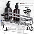 thumbnail image 3 of UYGDUY-Shower Caddies 4 Pack - Adhesive Hanging Shower Shelf - Bathroom Organizers and Storage, No Drilling Stainless Shower Shelves for Home Decor, Bathroom Accessories, 3 of 4
