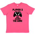 thumbnail image 3 of Inktastic Player 3 Has Joined the Game Youth T-Shirt, 3 of 5