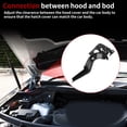 thumbnail image 7 of Unique Bargains Hood Hinge Set for Toyota Highlander 2019-2024 - Left Side Of The Hood Bonnet Bracket 534200E250 Durable Iron Hood Hinge 1 pcs, 7 of 7