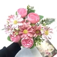 thumbnail image 7 of Sunjoy Tech 1 Bunch Artificial Flower Realistic Exquisite Decorative Wedding Fake Peony Flower Table Decor Home Supplies, 7 of 7