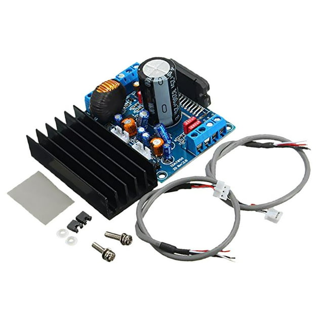 Tablero del Amplificador de Potencia del Audio para El Automóvil TDA7850 4x 50W con BA3121 Denoiser 12V Shamjiam