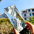 thumbnail image 4 of EOEMY 120mm Rectangular Crystal Suncatcher Patio Rainbow Maker Chandelier Pendant Diy, 4 of 6