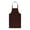 Coffee, variant on Black Apron With Pockets For Women Men Kitchen Cooking Chef Cleaning Long Polyester Fabric Adjustable Strap Black Color
