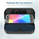 thumbnail image 2 of Estuche rígido portátil de gran capacidad para Nintendo Switch 2, estuche de viaje delgado con bolsillos para accesorios y tarjetas de juego, con capacidad para 10 cartuchos, 2 of 7